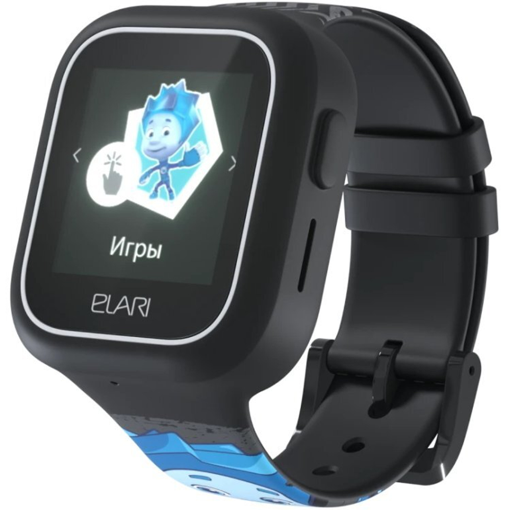 Детские смарт-часы ELARI FixiTime Lite Black/Black