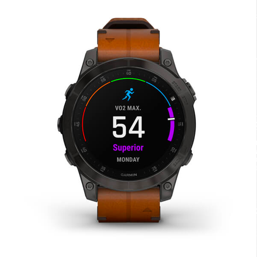 Спортивные титановые наручные часы Garmin Epix Gen 2 010-02582-30