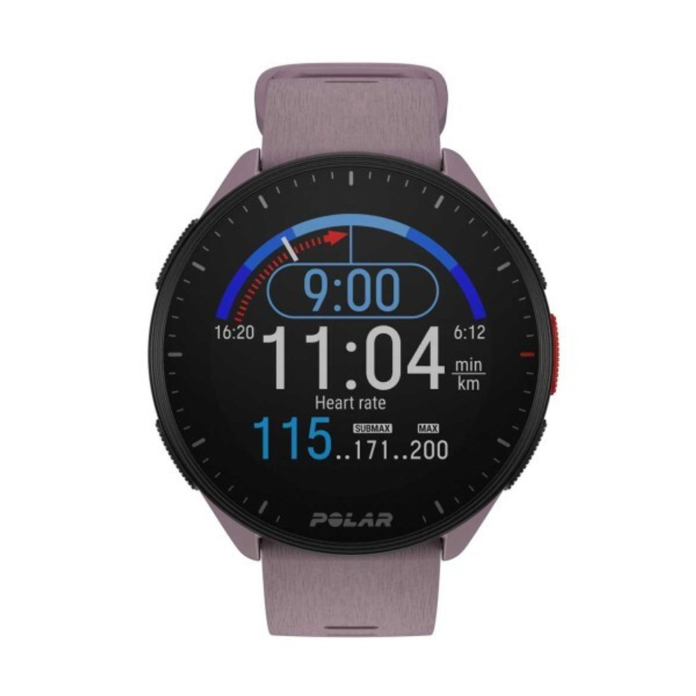 Умные спортивные часы Polar Pacer Purple Dusk