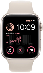 Смарт-часы Apple Watch Series SE Gen 2 (2022) 40 мм Aluminium Case, Starlight S/M