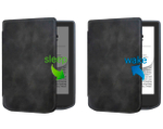 Электронная книга PocketBook 634 Verse Pro Azure с обложкой ReaderONE Black / 57886