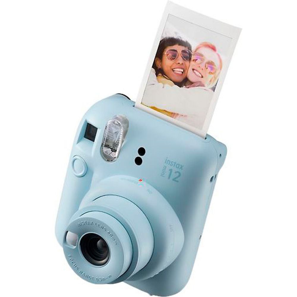 Фотоаппарат моментальной печати Fujifilm INSTAX Mini 12 + картридж на 10 снимков, синий