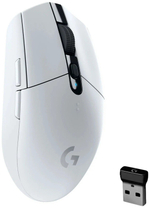 Беспроводная игровая мышь Logitech G304 Lightspeed белый (910-005295)