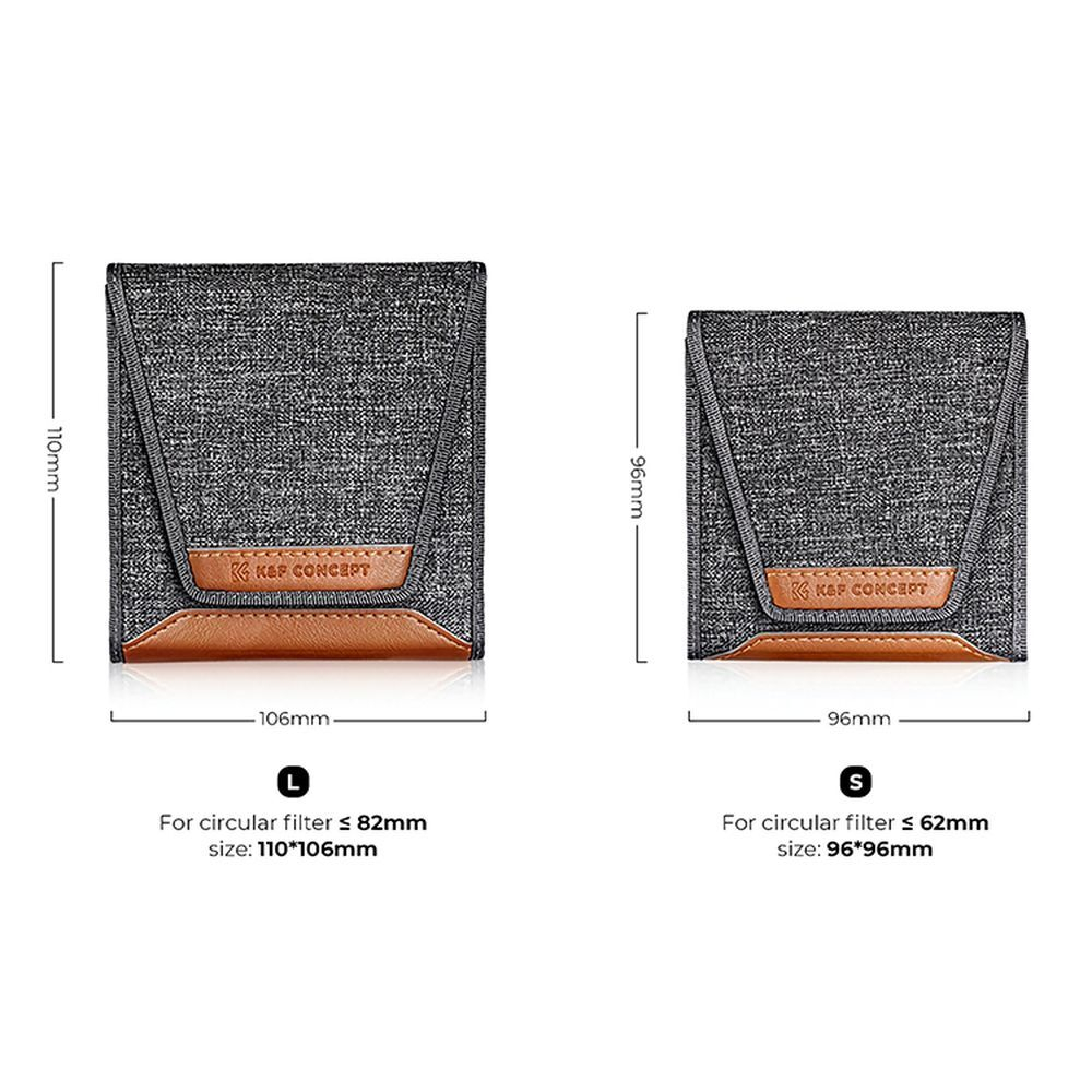 Чехол K&F Concept Чехол K&F Concept для светофильтров 82мм