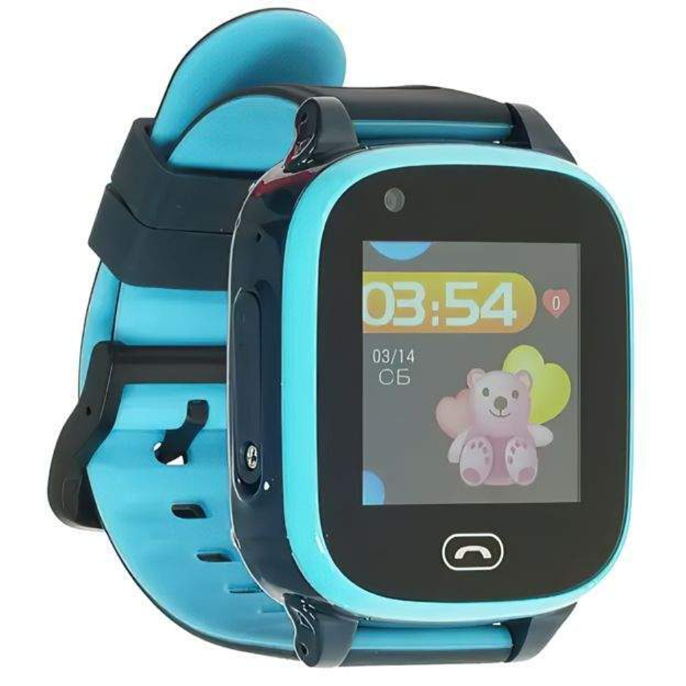 Часы-телефон JET Kid Vision 4G детские, голубые