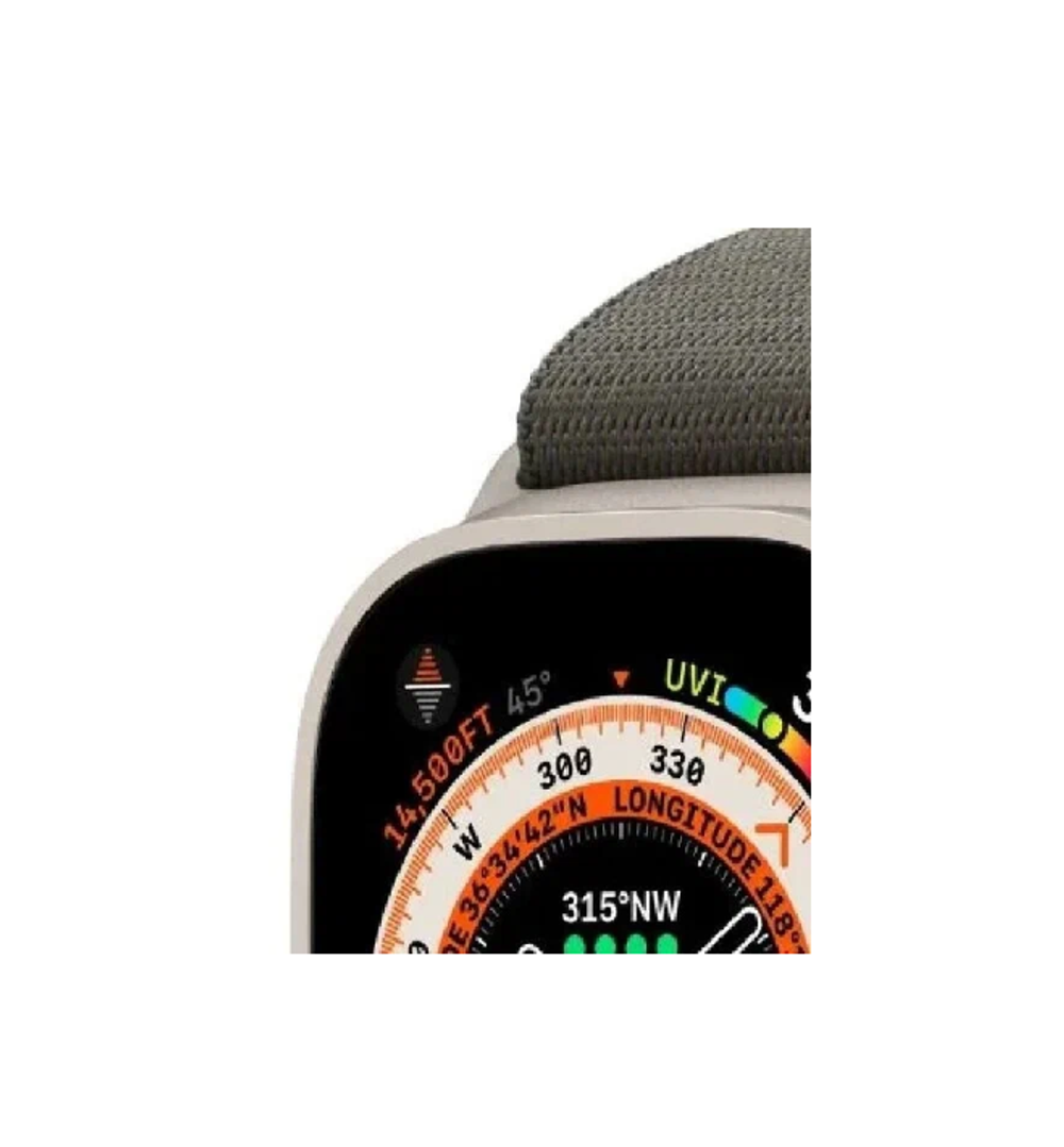 Умные часы  Apple Watch Ultra, 49 мм, L, Green Alpine MQEX