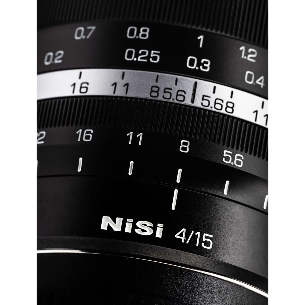 Объектив NiSi 15мм f4 FF Aspherical для камер с байонетом Sony Canon RF-Mount
