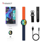 Умные часы Kieslect Calling Watch Kr Pro черный/оранжевый, синий