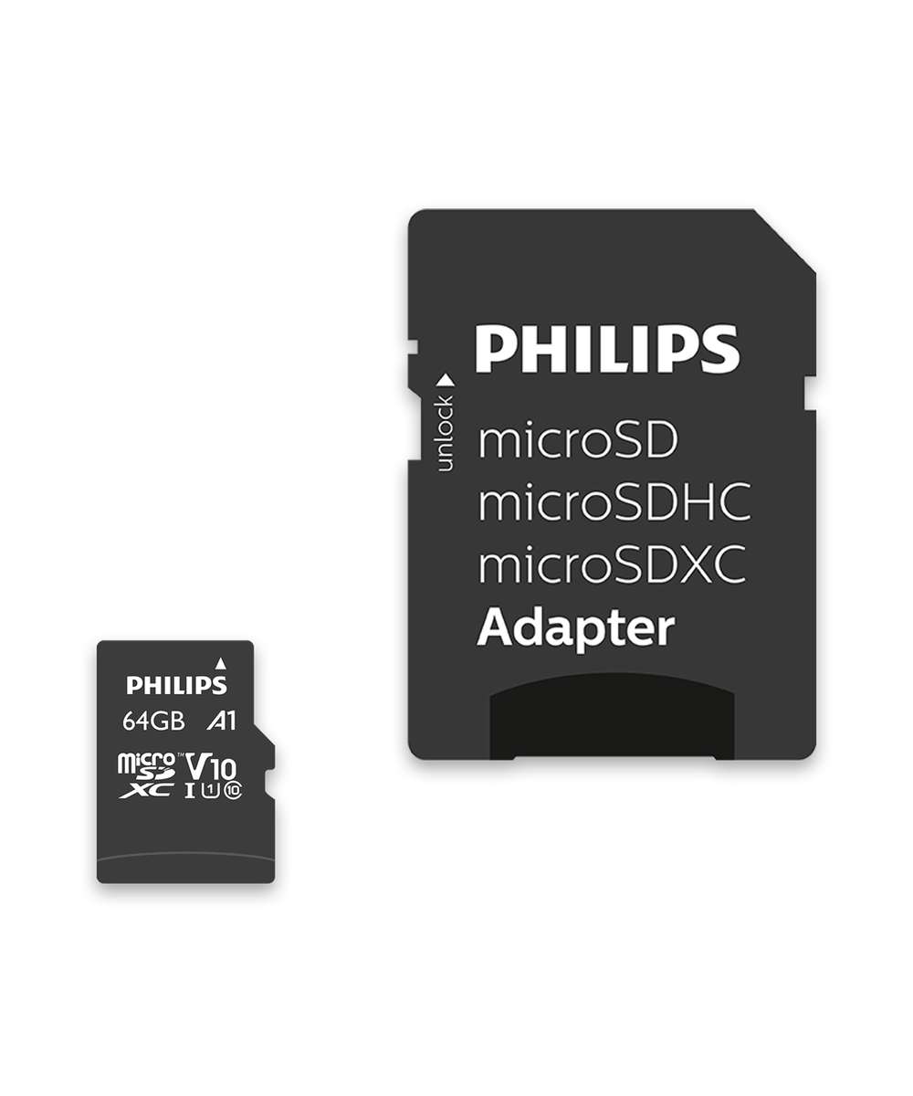 Карта памяти Philips Micro SDXC 64Гб Ultra Speed (8712581721152)