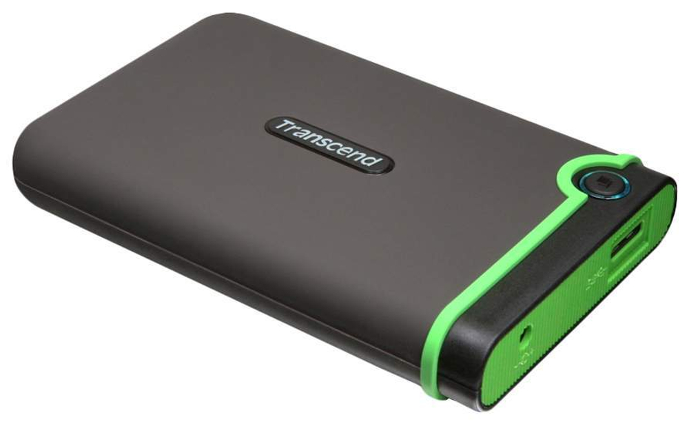 Внешний диск HDD Transcend StoreJet 2TB Green/Black (TS2TSJ25M3)