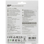 Диск SSD внешний Silicon Power PC60 2TB, External, USB 3.2, чёрный