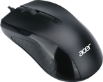 Проводная мышь Acer OMW136 черный (ZL.MCEEE.01A)