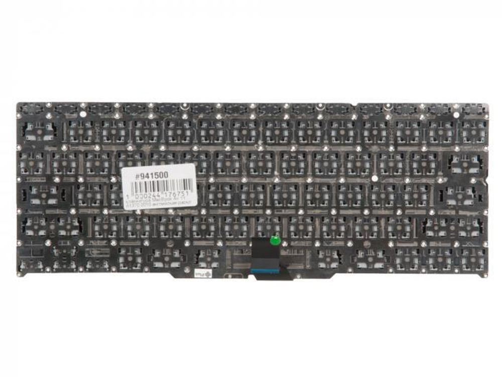 Клавиатура NoBrand MacBook Air 11" A1370 2010 английская раскладка, Enter горизонтальный