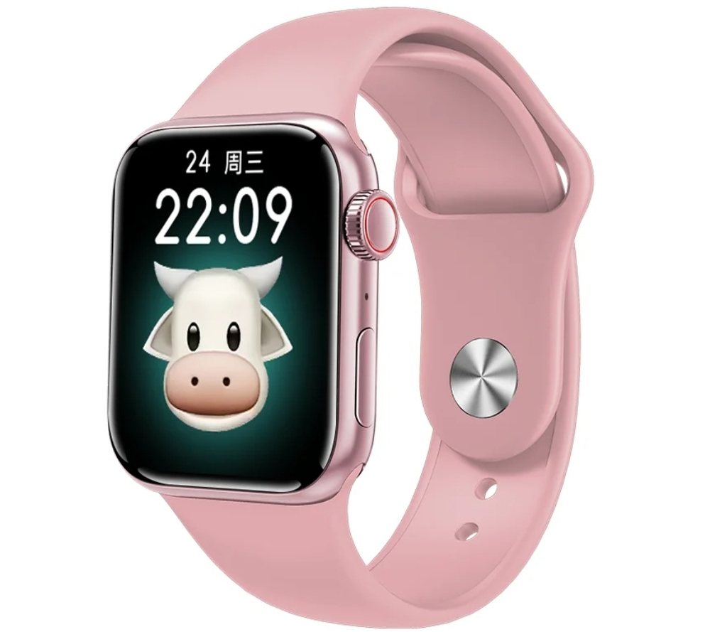Умные часы Smart Watch M26 Plus розовые