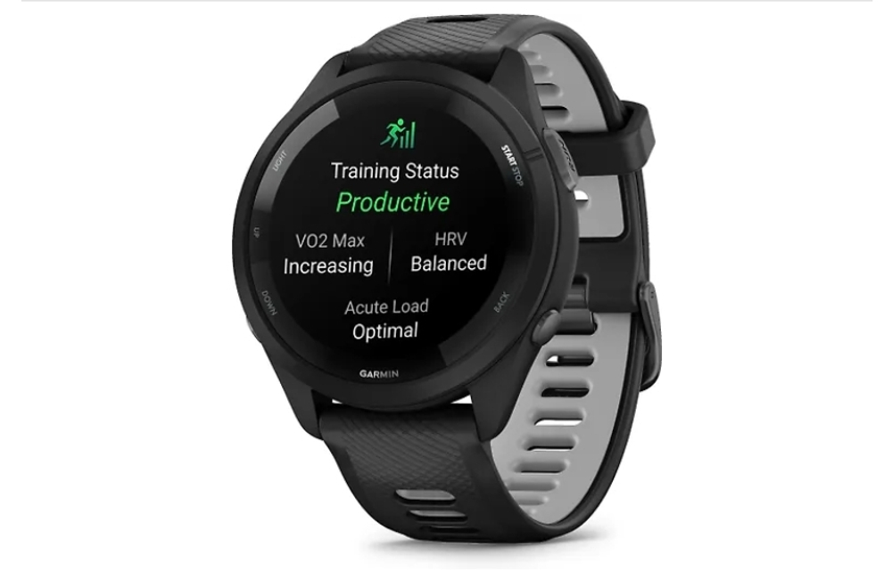 Спортивные часы Garmin Forerunner 265 черный серый