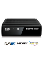 DVB-T2 приставка BBK SMP025HDT2 Black