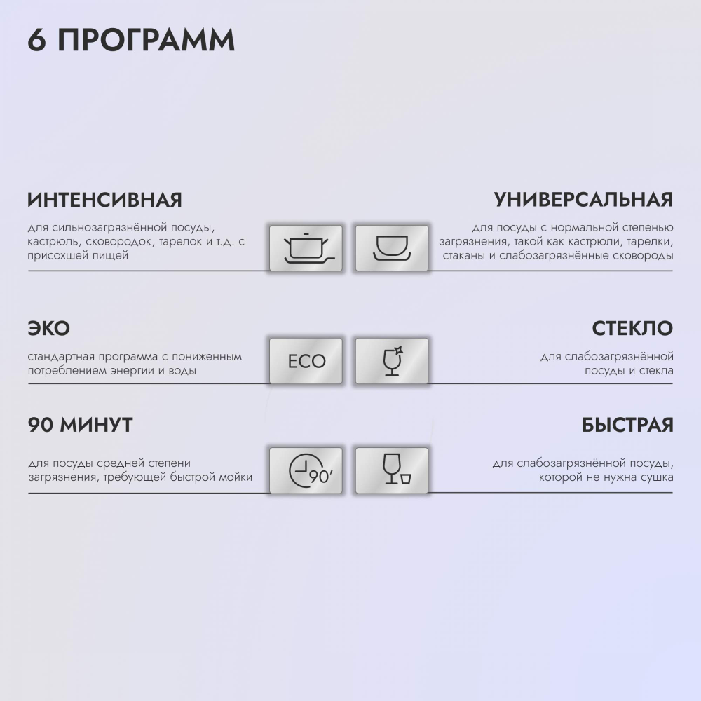 Встраиваемая посудомоечная машина DELVENTO VMB6602