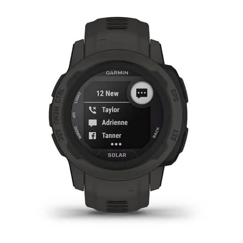 Смарт-часы Garmin Instinct 2S Solar (010-02564-00) Graphite