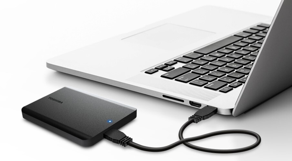 Внешний жесткий диск Toshiba Canvio Basics 1TB (HDTB510EK3AA) 1 ТБ ()