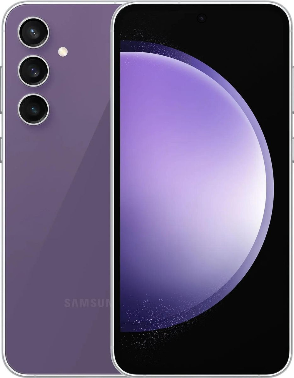 Смартфон Samsung Galaxy S23 FE, 8 ГБ/256 ГБ, eSim + 2 Nano-SIM, фиолетовый