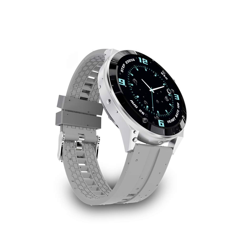 Смарт-часы CaseGuru CGWatch Round, серебристый