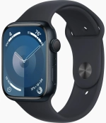 Смарт-часы Apple Watch Series 9 41 мм темная ночь S, M спортивный ремешок