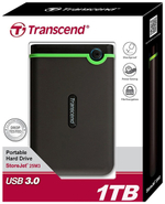 Внешний жесткий диск Transcend StoreJet 25M3S 1ТБ (TS1TSJ25M3)