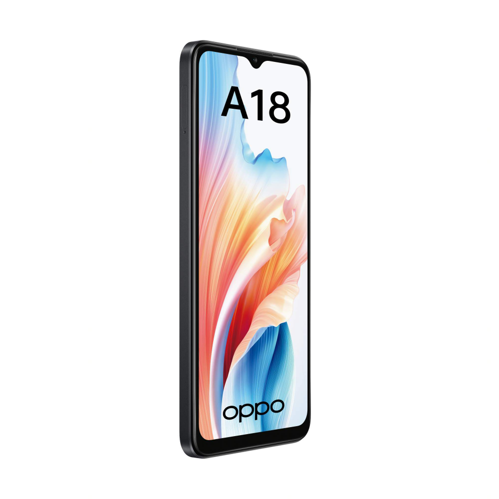 Смартфон Oppo A18 4/128 Гб, черный