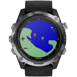 Умные часы Garmin Descent MK2, 1.4&quot;, Wi-Fi, стальной серый/черный