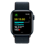 Смарт-часы Apple Watch SE 44 мм 2023 тёмная ночь, M/L спортивный ремешок
