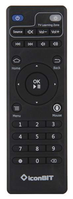 Смарт-приставка iconBIT Movie Smart 4K 1/8GB Black