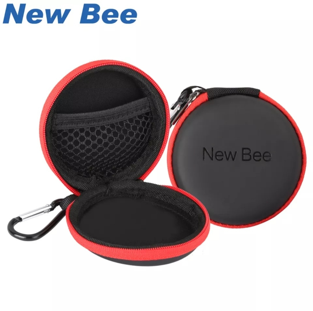 Беспроводная Bluetooth-гарнитура New Bee LC-B41 с кейсом черный