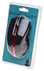 Беспроводная мышь OKLICK 615MW Red/Black