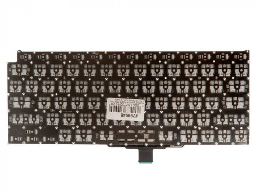 Клавиатура для Apple MacBook Air 13 Retina A2179 Early 2020 прямой Enter RUS