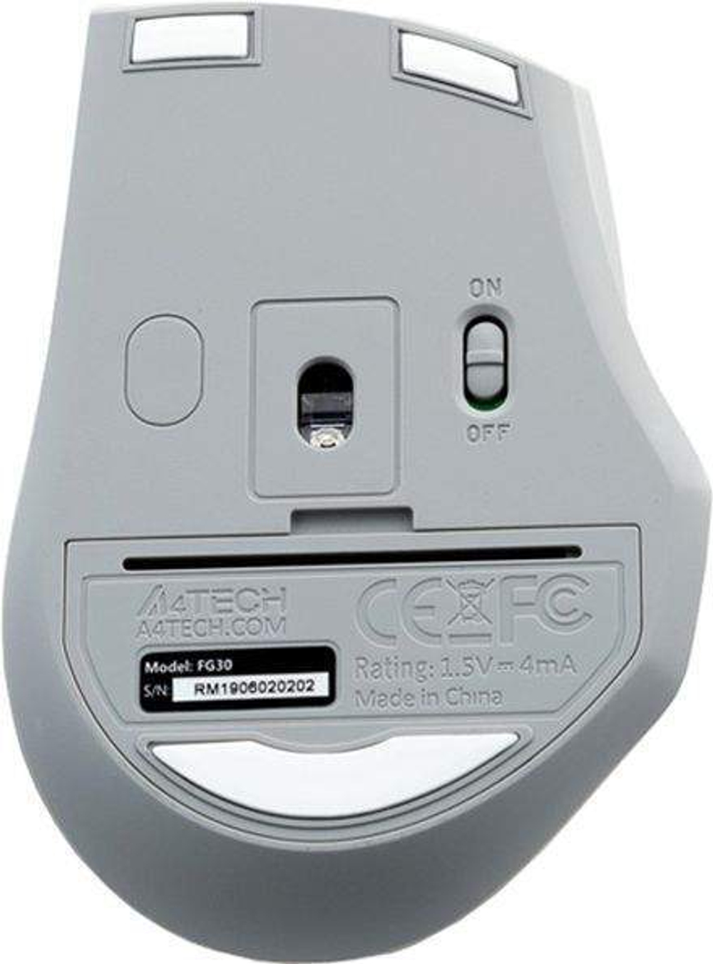 Беспроводная мышь A4Tech Fstyler FG30S Gray