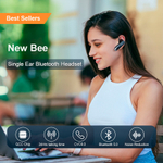 Беспроводная Bluetooth гарнитура New Bee B41 с шумоподавлением, черный