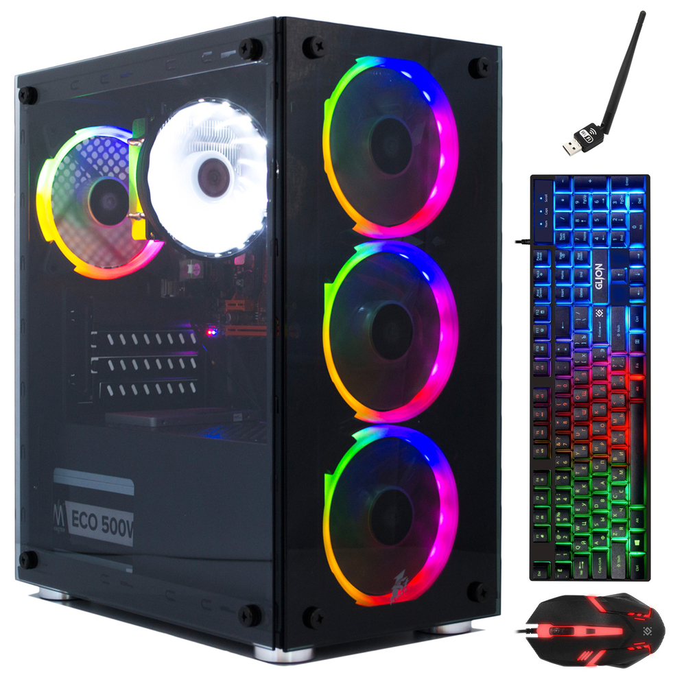 Системный блок D-Tora RGB_WKM_Intel_i7_8G_1000HDD