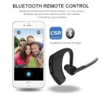Беспроводная Bluetooth гарнитура Taymlux К6 черная
