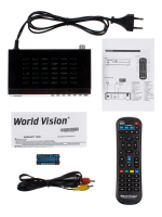 DVB-T2 приставка World Vision T624A Black