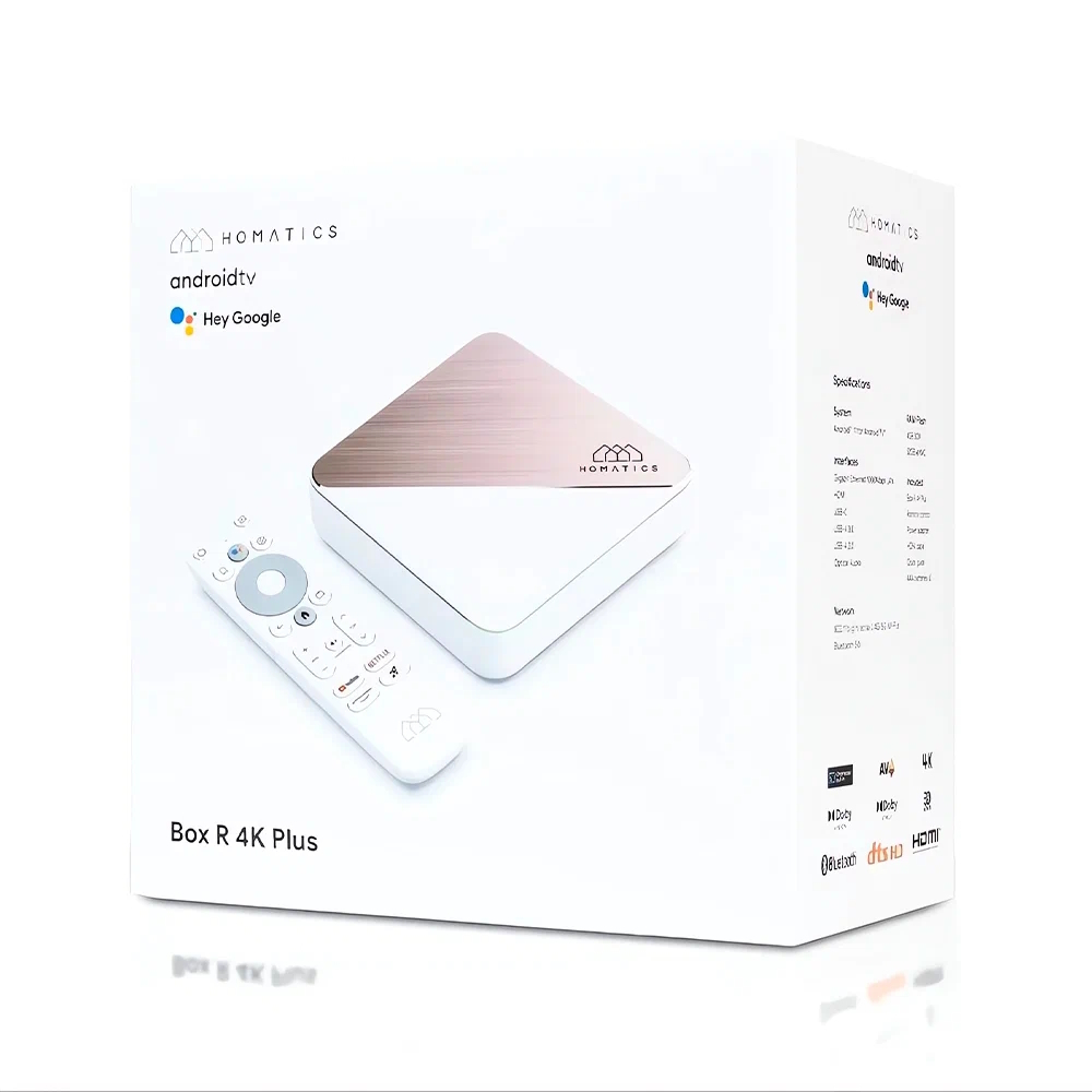 Медиаплеер Homatics Box R 4K Plus 4/32 Beige, White