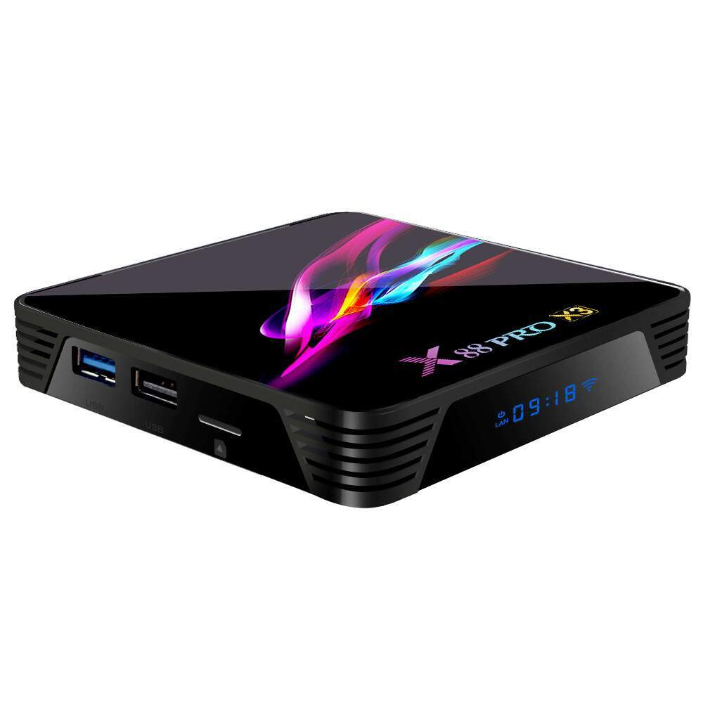 Андроид ТВ приставка для телевизора DGMedia X88 Pro X3 s905X3 4/32Gb