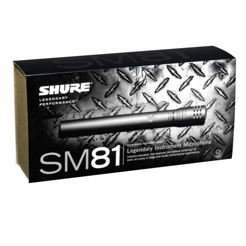 Конденсаторный микрофон Shure SM81 Small Diaphragm Cardioid Condenser Microphone