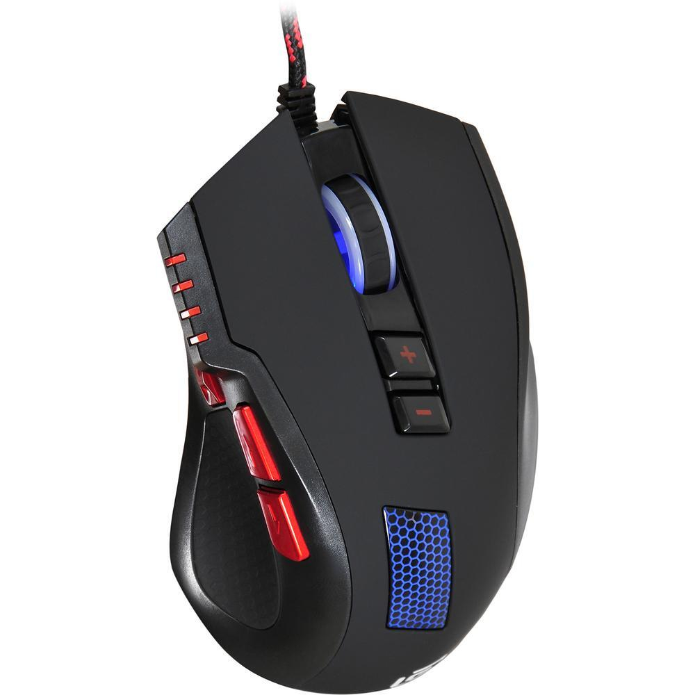 Проводная игровая мышь OKLICK 806G черный