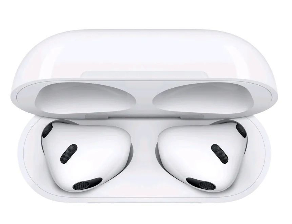 Беспроводные True Wireless наушники Apple AirPods (3?го поколения) с микрофоном, белые