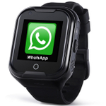 Детские смарт-часы  GPS 4G c видеозвонком SMARUS kids KW1 черные
