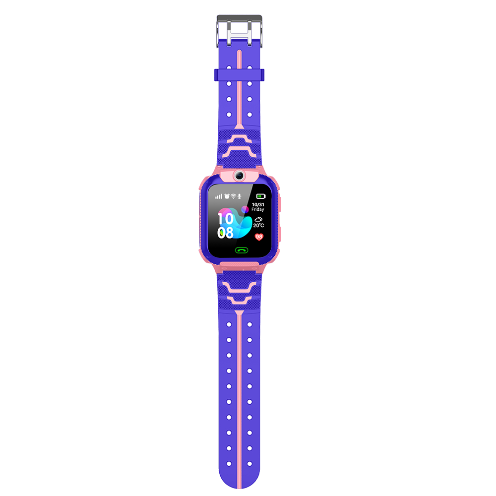 Детские LBS часы Где мои дети Pingo Bloom V2 2G (Розовые) + приложение в подарок