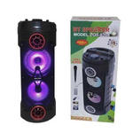 Акустическая система BT Speaker ZQS-6208 с подсветкой и микрофоном