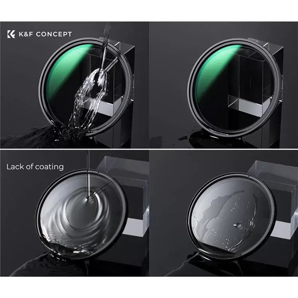 Светофильтр K&F Concept Magnetic Nano-X ND8-128 77мм KF01.1980