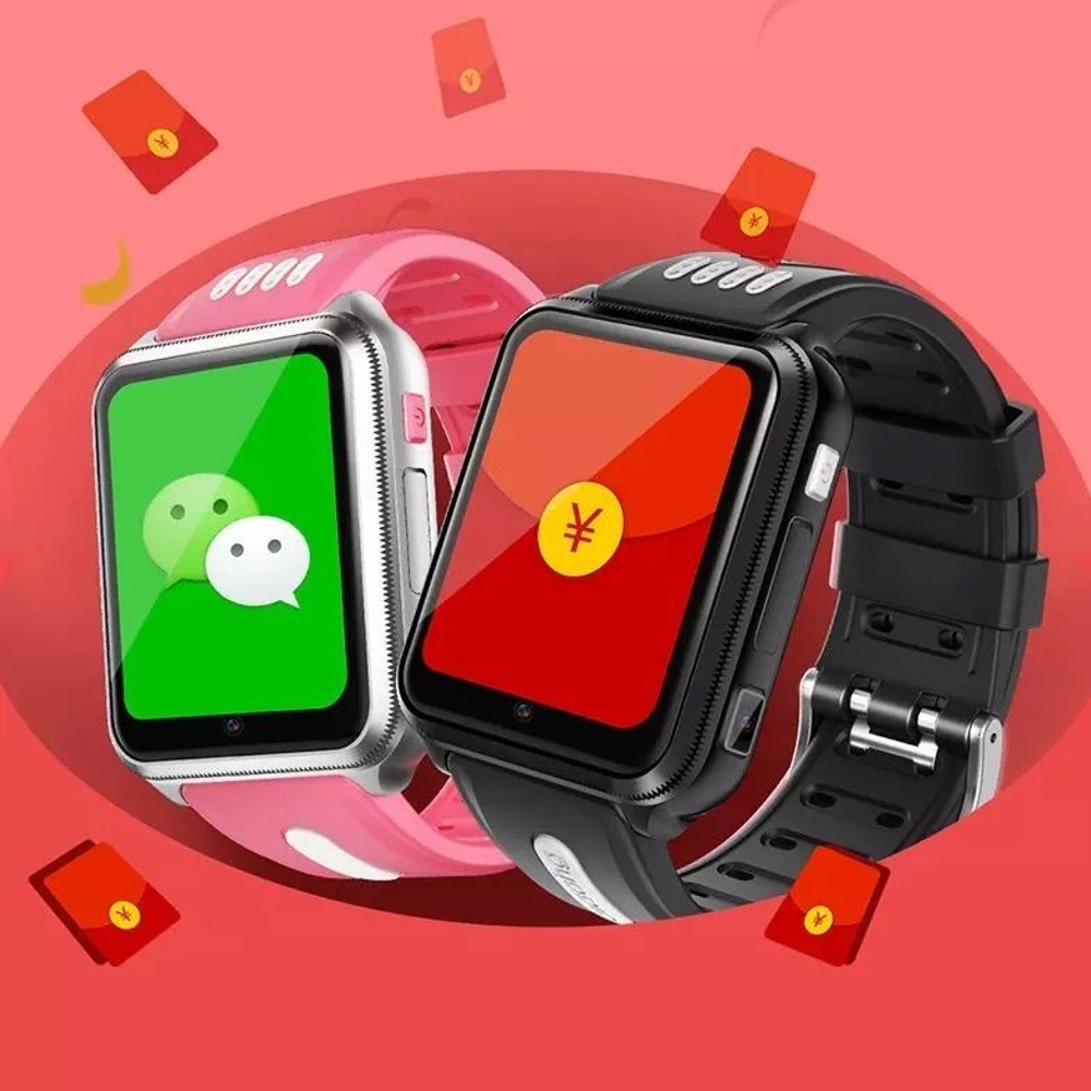 Детские смарт-часы Smart Baby Watch H1 PRO 4G, черный