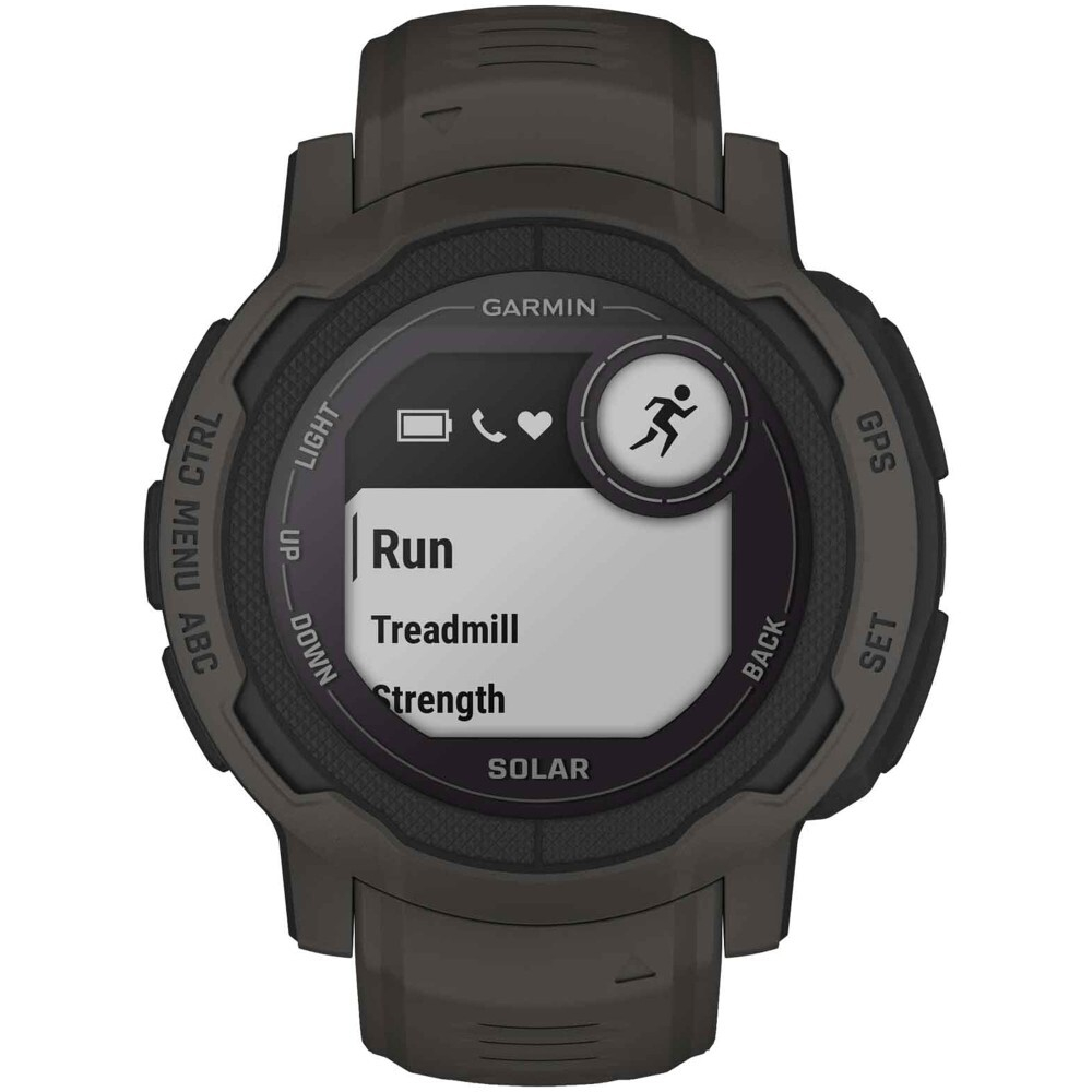 Умные часы Garmin Instinct 2 Solar, 0.9&quot;, Bluetooth, графит